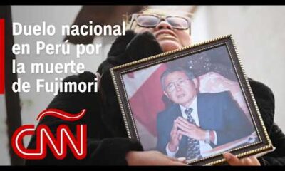 Duelo nacional de tres días en Perú por la muerte de Alberto Fujimori