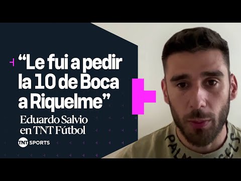 Eduardo #Salvio: “Le fui a pedir la 10 de #Boca a #Riquelme” Eduardo #Salvio: “Le fui a pedir la 10 de #Boca a #Riquelme”
