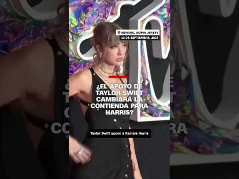 ¿El apoyo de Taylor Swift cambiará la contienda para Kamala Harris?