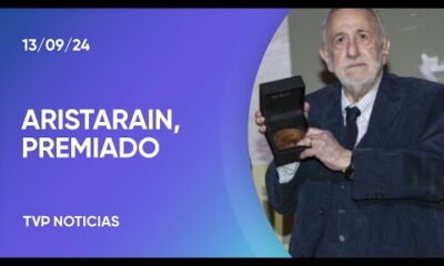 El cine español premió al director de cine argentino Adolfo Aristarain