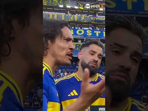 El enojo de Edinson Cavani con el árbitro RamÃrez tras el gol anulado a Boca El enojo de Edinson Cavani con el árbitro RamÃrez tras el gol anulado a Boca