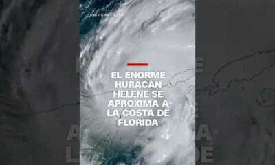 El enorme huracán Helene se aproxima a la costa de Florida