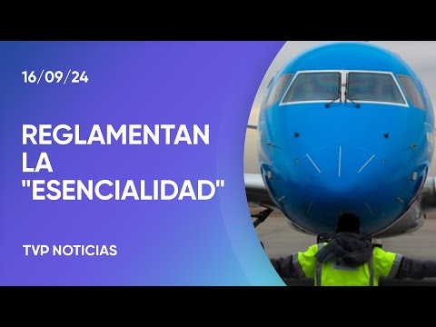 El Gobierno reglamentó la esencialidad del transporte aerocomercial El Gobierno reglamentó la esencialidad del transporte aerocomercial