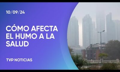 El humo de los incendios en el Amazonas llegó a la Ciudad