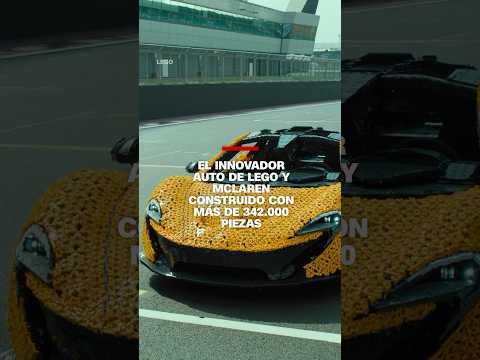 El innovador auto de Lego y McLaren construido con más de 342.000 piezas El innovador auto de Lego y McLaren construido con más de 342.000 piezas