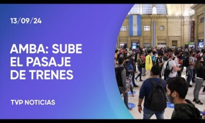 El lunes aumenta un 40% el pasaje de los trenes metropolitanos