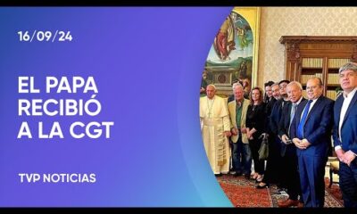 El Papa Francisco recibió a la CGT y a la ministra Pettovello