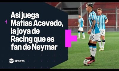 El partido de MatÃ­as Acevedo, la joya de Racing, en el clÃ¡sico de Reserva ante Independiente