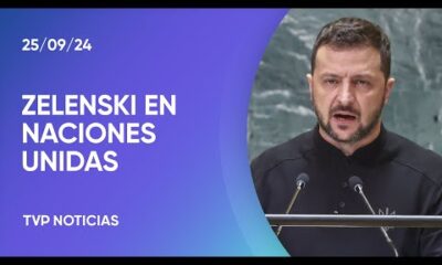 El presidente de Ucrania, Volodimir Zelenski, acusó a Rusia de preparar un ataque nuclear