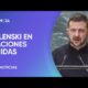 El presidente de Ucrania, Volodimir Zelenski, acusó a Rusia de preparar un ataque nuclear