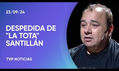 El último adiós a “La Tota” Santillán