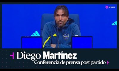 EN VIVO: Diego MartÃ­nez habla en conferencia de prensa tras Boca vs. Racing