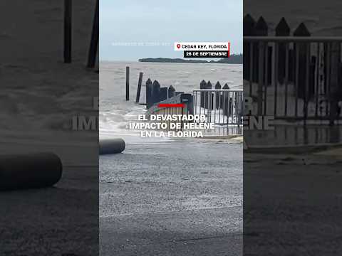 Este es el devastador impacto de Helene en la Florida Este es el devastador impacto de Helene en la Florida