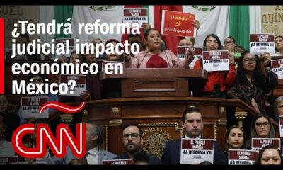 Experto analiza las posibles consecuencias económicas de la reforma judicial en México