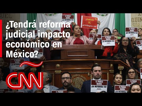 Experto analiza las posibles consecuencias económicas de la reforma judicial en México Experto analiza las posibles consecuencias económicas de la reforma judicial en México