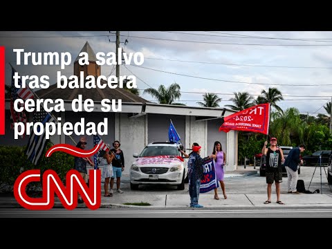 FBI investiga balacera ocurrida cerca de una propiedad de Trump FBI investiga balacera ocurrida cerca de una propiedad de Trump