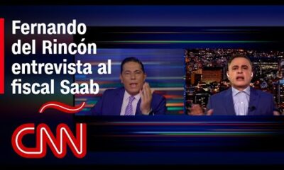 Fernando del Rincón pregunta al fiscal Saab sobre DD.HH. en Venezuela. Él responde hablando de Gaza