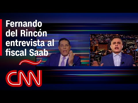 Fernando del Rincón pregunta al fiscal Saab sobre DD.HH. en Venezuela. Él responde hablando de Gaza Fernando del Rincón pregunta al fiscal Saab sobre DD.HH. en Venezuela. Él responde hablando de Gaza