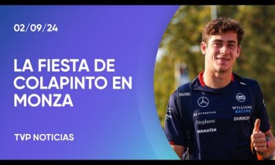 Franco Colapinto tuvo un debut soñado en Monza