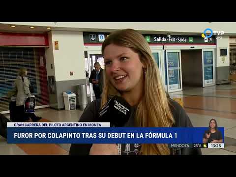 Furor por Colapinto tras su debut en la Fórmula 1