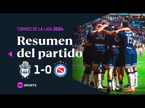 GIMNASIA derrotÃ³ EN EL FINAL a ARGENTINOS | #Gimnasia 1-0 #Argentinos | Resumen