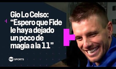 Gio Lo Celso explicÃ³ su sensaciÃ³n tras heredar la camiseta 11 de Ãngel Di MarÃ­a