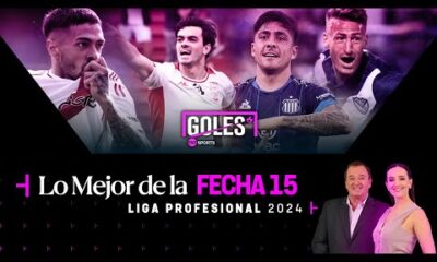 GOLES TNT Sports: Lo mejor de la fecha 15 del Torneo de la Liga 2024 del fÃºtbol argentino