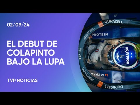 Gran debut de Colapinto en Monza