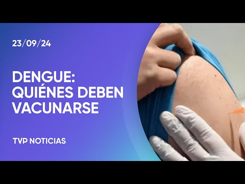 Habilitan turnos para vacunarse en CABA contra el Dengue Habilitan turnos para vacunarse en CABA contra el Dengue