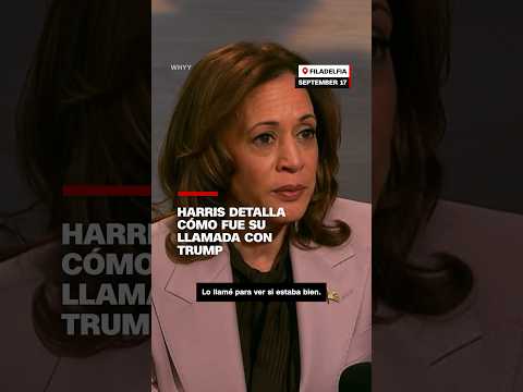 Harris detalla cómo fue su llamada con Trump Harris detalla cómo fue su llamada con Trump