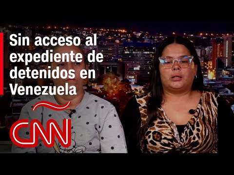Hermana de joven detenido en Venezuela: no hemos tenido acceso al expediente Hermana de joven detenido en Venezuela: no hemos tenido acceso al expediente