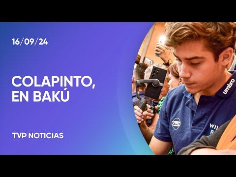 Histórico octavo puesto para Franco Colapinto en la carrera de la F1 en Azerbaiyán