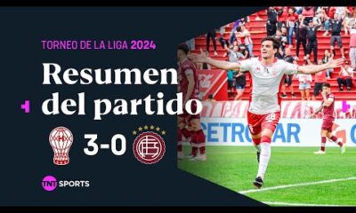 HURACÃN GOLEÃ a LÃNÃS y es ESCOLTA | #HuracÃ¡n 3-0 #Lanus | Resumen