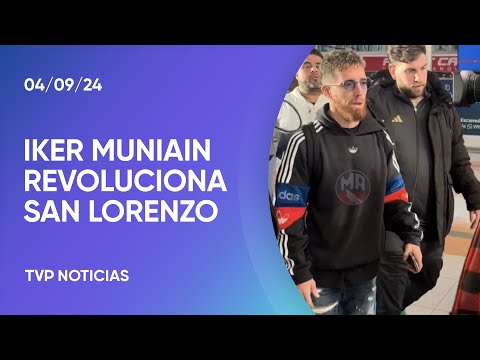 Iker Muniain llegó a la Argentina y será refuerzo de San Lorenzo