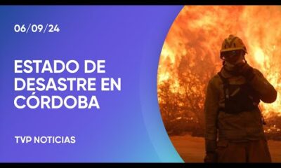 Incendios fuera de control en Córdoba: combaten otro foco en Traslasierra