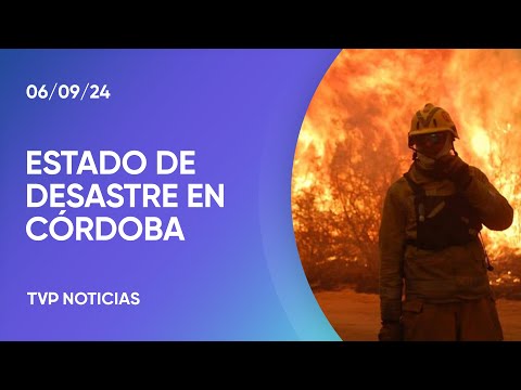 Incendios fuera de control en Córdoba: combaten otro foco en Traslasierra Incendios fuera de control en Córdoba: combaten otro foco en Traslasierra