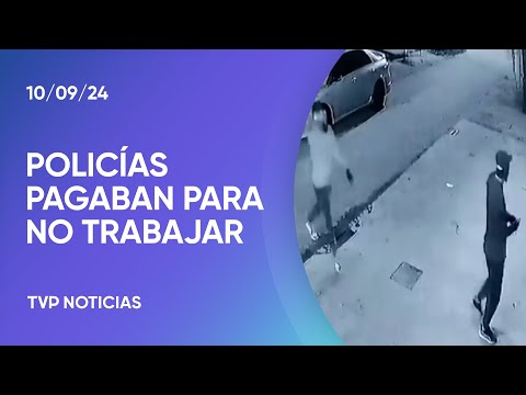 Investigan a policías que pagaban para no trabajar Investigan a policías que pagaban para no trabajar
