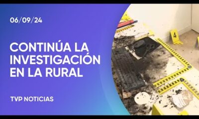 Investigan el atentado en la oficina de la Sociedad Rural: identificaron a un sospechoso