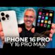 iPhone 16 pro y iPhone 16 Pro Max 📱más grandes, más potentes, más batería, mejores cámaras Review