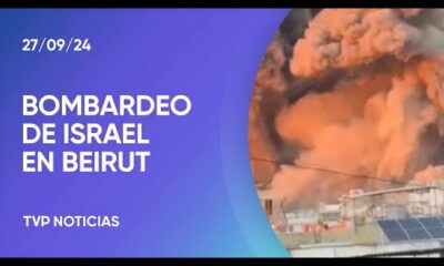 Israel bombardeó los cuarteles centrales de Hezbollah en Beirut