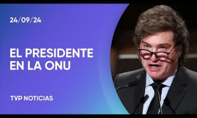 Javier Milei habló ante la Asamblea General de las Naciones Unidas