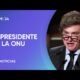 Javier Milei habló ante la Asamblea General de las Naciones Unidas