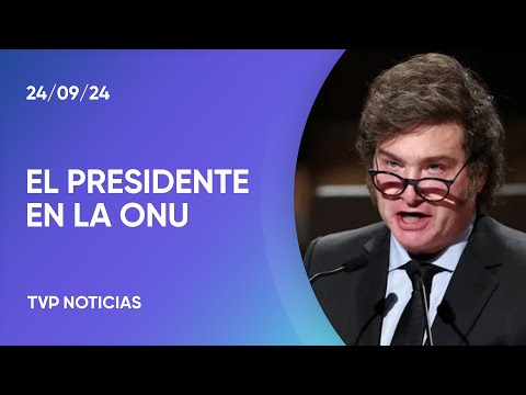 Javier Milei habló ante la Asamblea General de las Naciones Unidas Javier Milei habló ante la Asamblea General de las Naciones Unidas