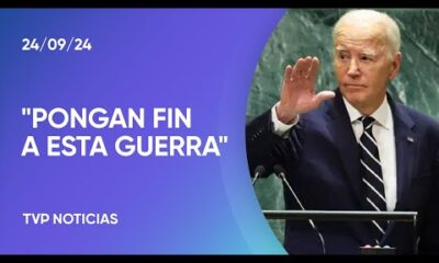 Joe Biden se despidió de la ONU