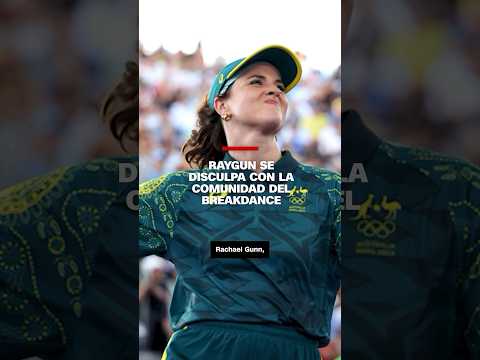 La bailarina australiana Raygun se disculpa con la comunidad del breakdance La bailarina australiana Raygun se disculpa con la comunidad del breakdance