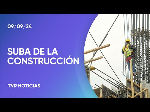 La construcción creció 8% mensual en julio La construcción creció 8% mensual en julio