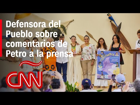 La Defensora del Pueblo habla de los comentarios de Gustavo Petro sobre la prensa La Defensora del Pueblo habla de los comentarios de Gustavo Petro sobre la prensa