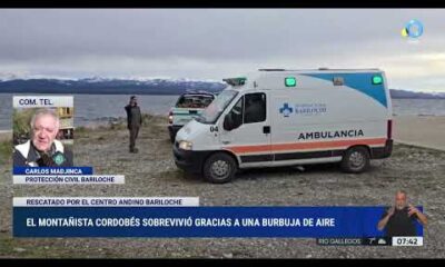 La dramática llamada al 911 del cordobés que quedó sepultado por una avalancha en Cerro López