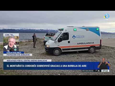La dramática llamada al 911 del cordobés que quedó sepultado por una avalancha en Cerro López La dramática llamada al 911 del cordobés que quedó sepultado por una avalancha en Cerro López
