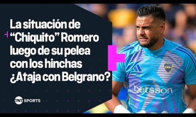 La situaciÃ³n de Chiquito Romero luego de su pelea con los hinchas de Boca: Â¿Ataja con Belgrano? ð§